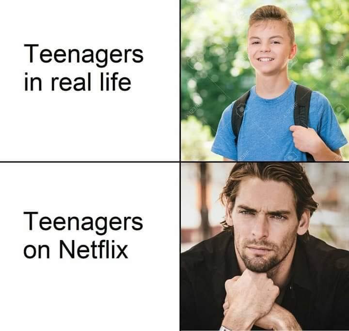 Netflix, memes, funny, meme, reaction, teenagers
