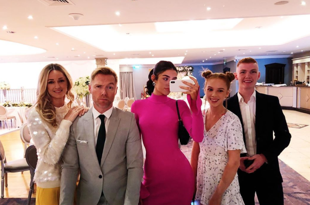 Ronan Keating, family, daughter, son, wife