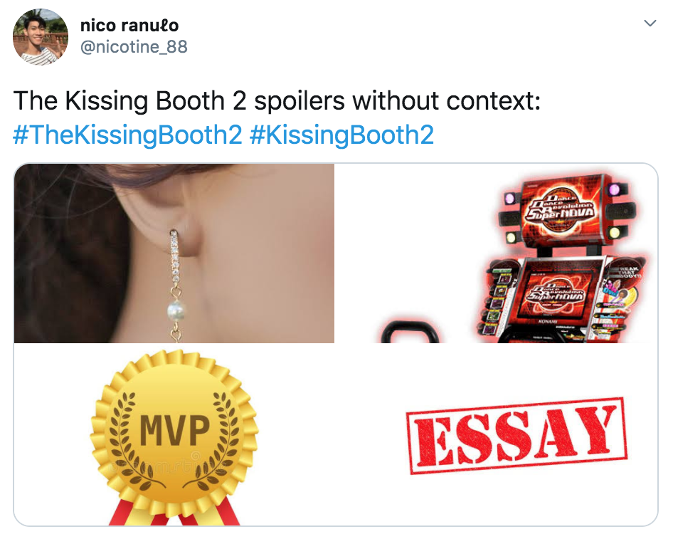 The Kissing Booth 2, memes, Kissing Booth, movie, film, Netflix, reactions