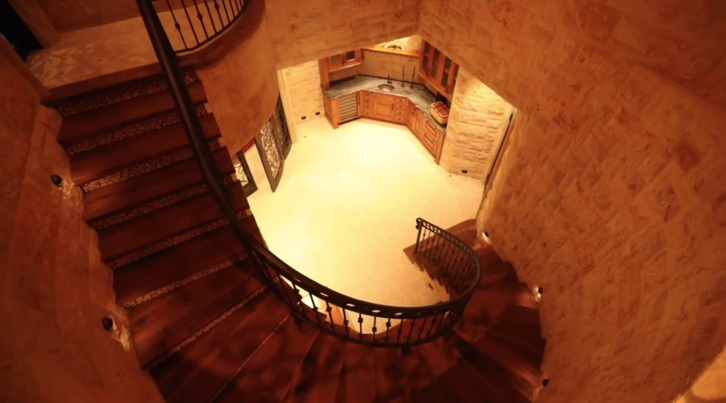 jeffree star staircase, house, youtuber houses