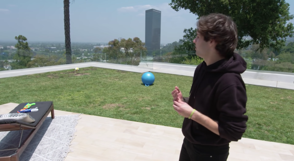 david dobrik house, youtuber houses