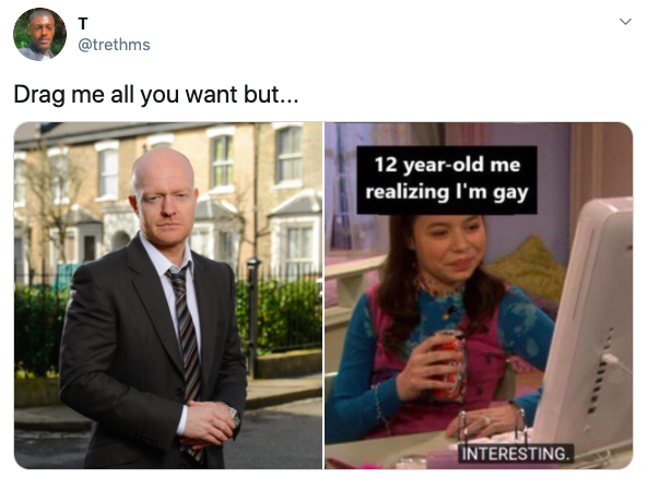 12-year-old me realising I'm gay memes, iCarly meme, funniest most hilarious tweets and reactions to new viral trend, iconic characters
