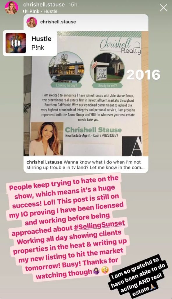 Selling Sunset, staged, Chrishell