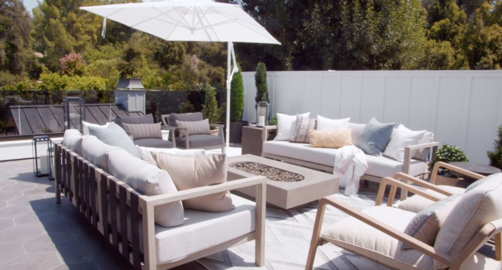 james charles balcony, garden, house tour