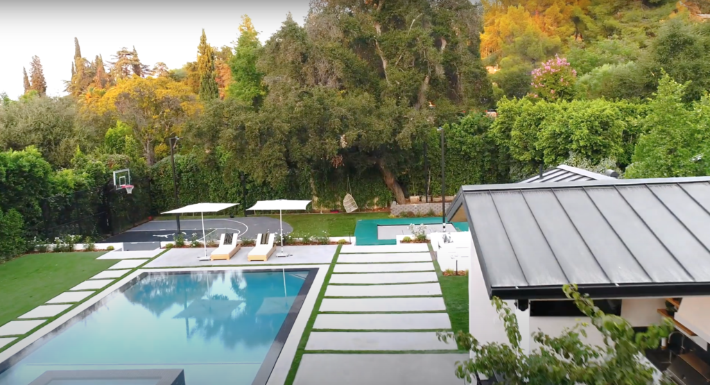 james charles garden, house tour 2020