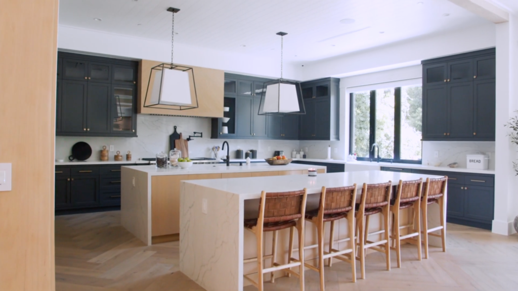 james charles kitchen, island
