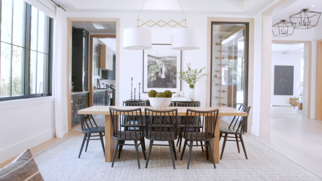 james charles dining room