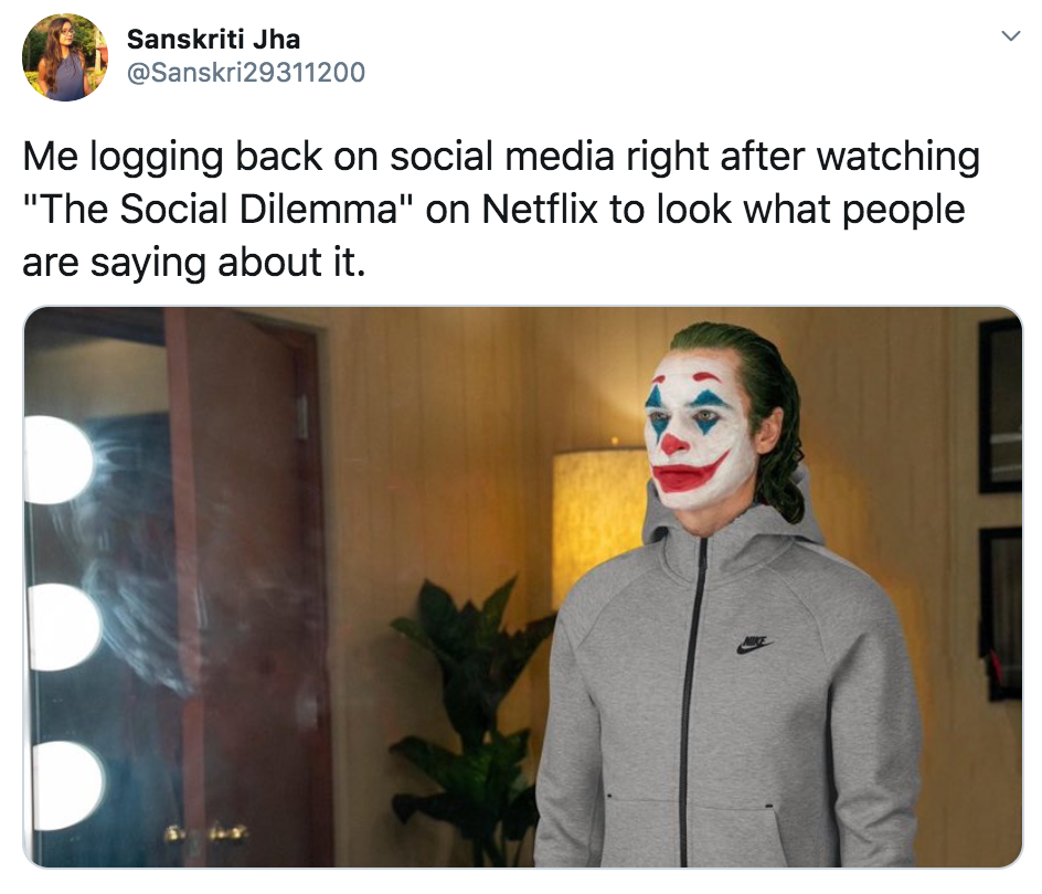 The Social Dilemma, Netflix, memes, meme, reaction, Twitter, reviews, documentary