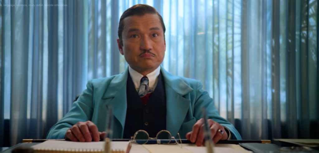 Ratched, Netflix, cast, actors, films. movie, tv, Dr Hanover, Jon Jon Briones