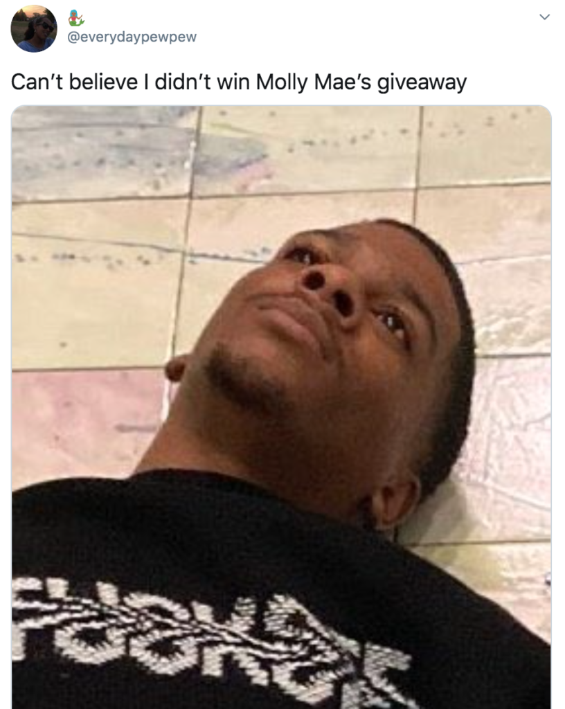 Molly-Mae giveaway, Molly-Mae Hague, giveaway, competition, winner, memes, Instagram, meme, Twitter