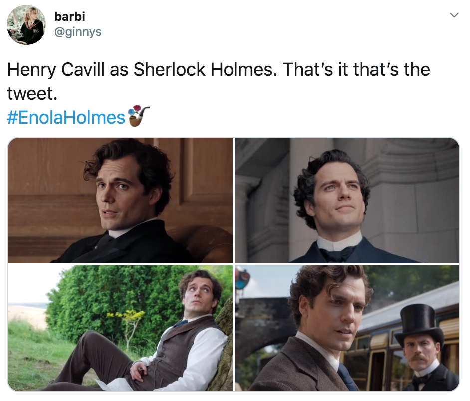 Enola Holmes, memes, meme, Sherlock, movie, Netflix, reactions, film