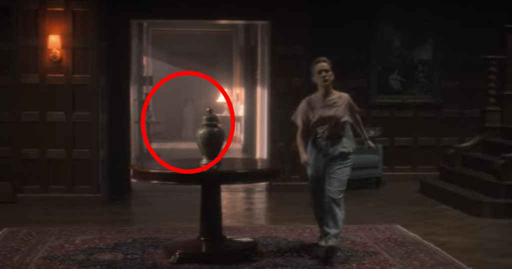 The Haunting of Bly Manor, hidden ghosts, ghosts, spot, where, find, how many, background, Bly Manor, Netflix, boy, little, child, doll mask
