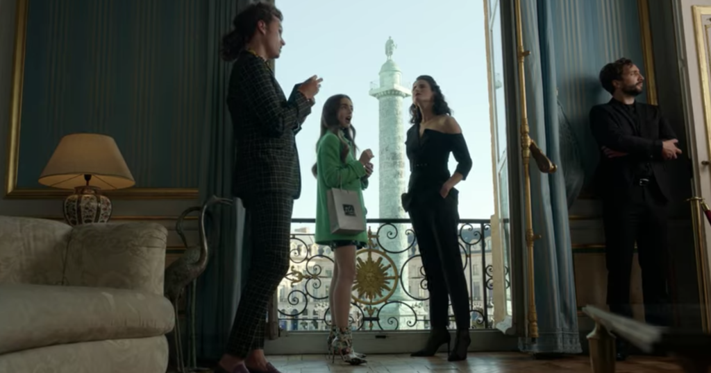 Emily In Paris, filming locations, where, filmed, set, real life, Paris, Netflix, series, show, influencer, lunch, event