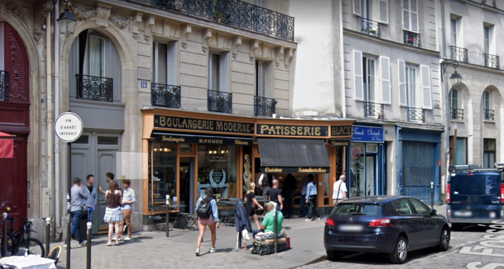 La Boulangerie Moderne, Paris, pastry, shop