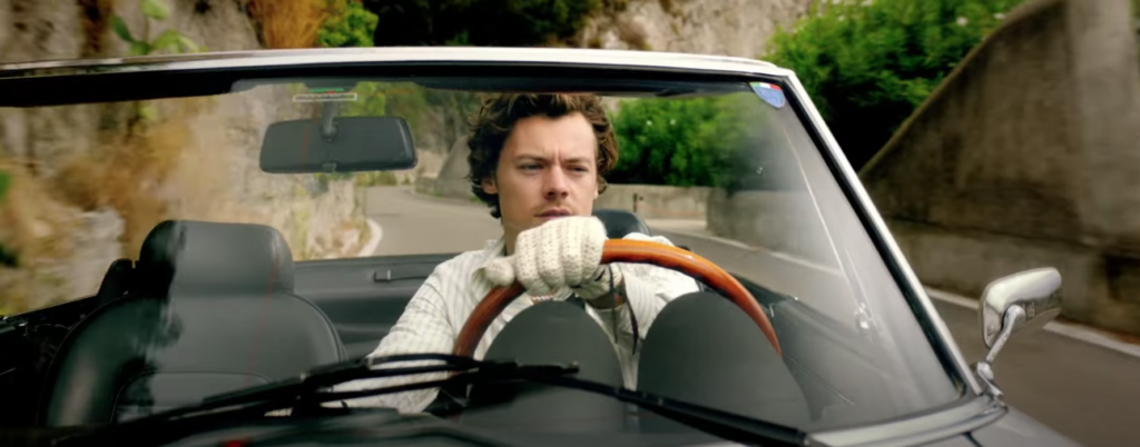 Harry Styles, Golden, music, video, filming, locations, set, filmed, Italy, Amalfi Coast, where was golden music video filmed