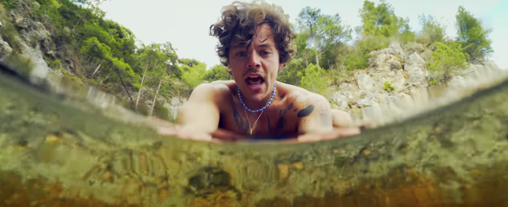 Harry Styles, Golden, music, video, filming, locations, set, filmed, Italy, Amalfi Coast