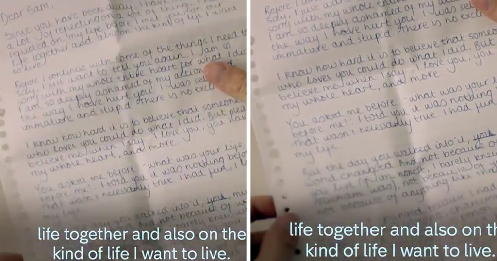 Zara McDermott, Sam Thompson, apology, letter, Made in Chelsea, full, read, what it said, cheating, split, post