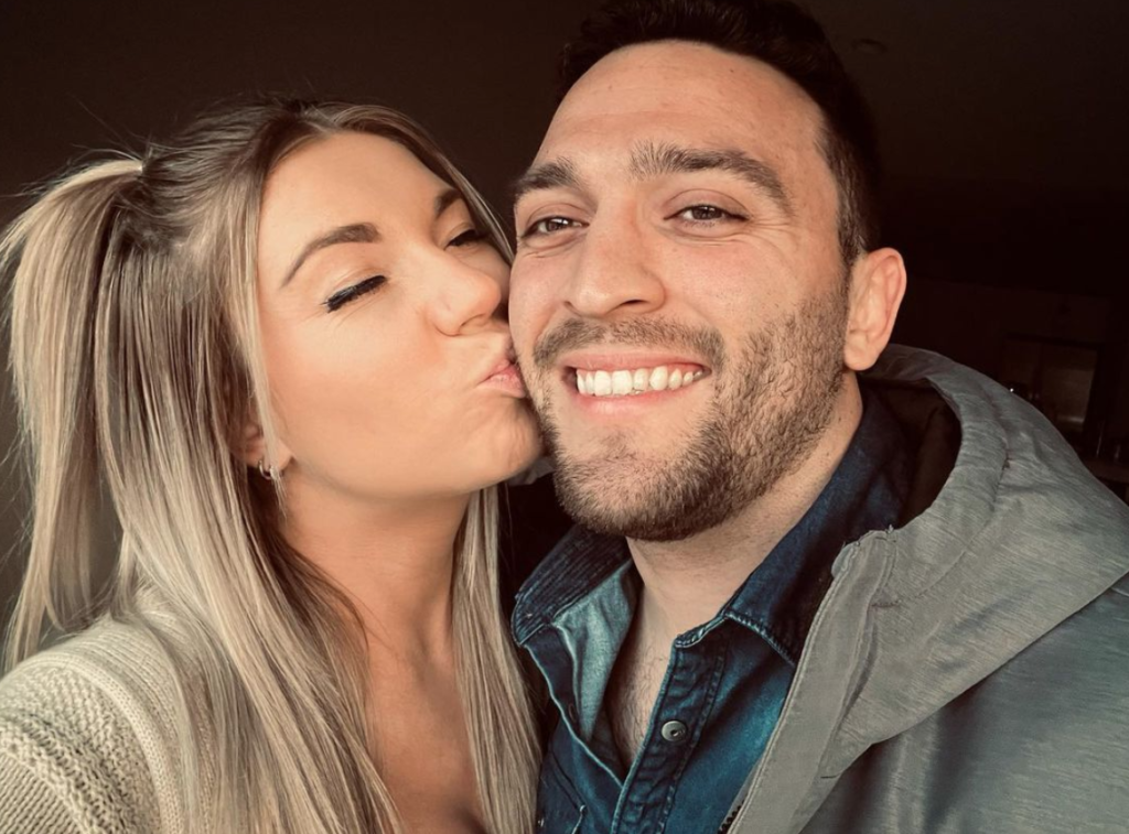 Aubrey Rainey, Mark Cuevas, Love Is Blind, baby, fiancee, Instagram