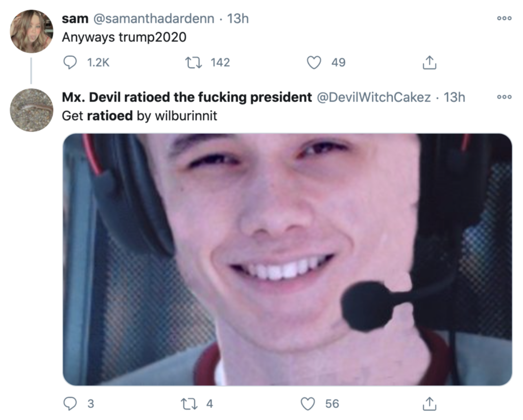 ratioed, ratio