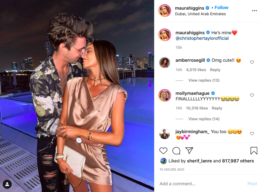 maura and chris love island