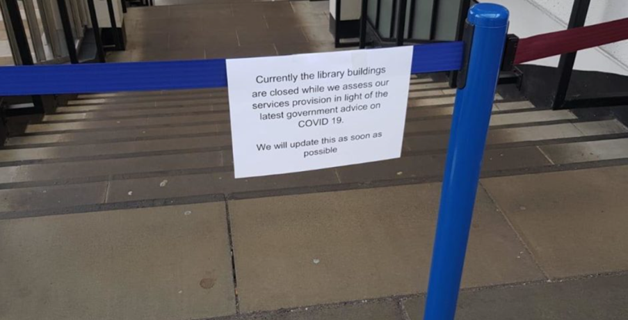 Library closed despite paying tuition fee