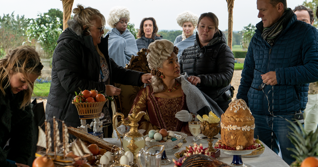 Bridgerton, Netflix, filming, production, secrets, sex scenes, cost, made, series, show, episodes, filmed, behind the scenes, facts, costumes