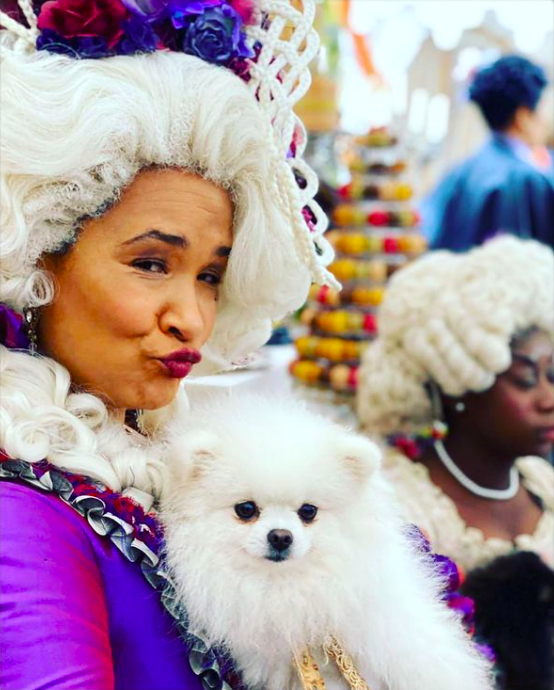 bridgerton cast, behind the scenes, pics, photos