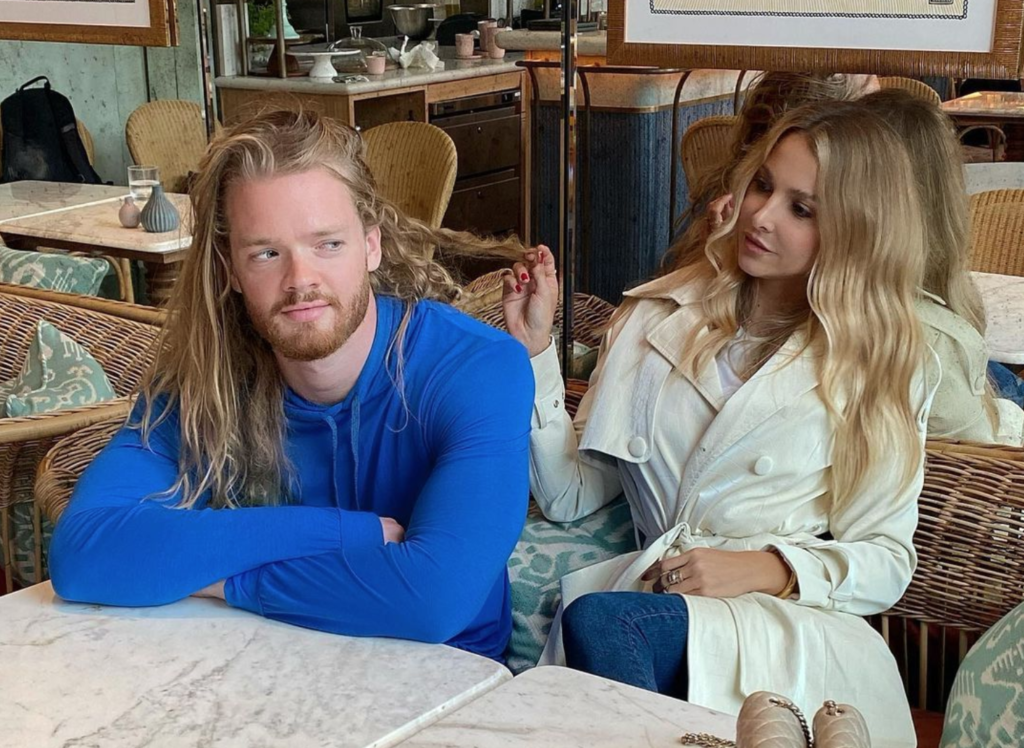 sophie hermann, fredrik, celebs go dating exes