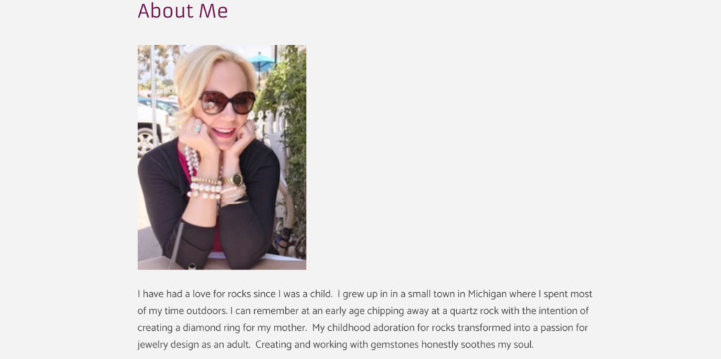 Amy Price, jewellery, business, website, book