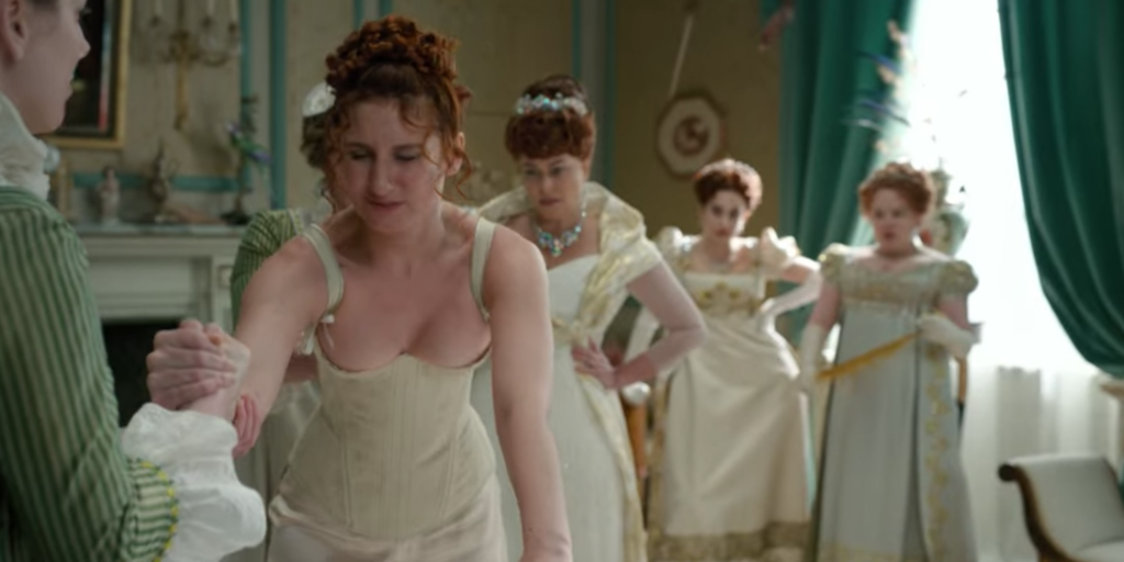 Bridgerton, Netflix, Penelope Featherington, Lady Whistledown, clue, easter egg