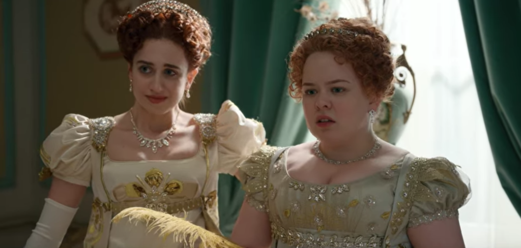 Bridgerton, Netflix, Penelope Featherington, Lady Whistledown, clue, easter egg