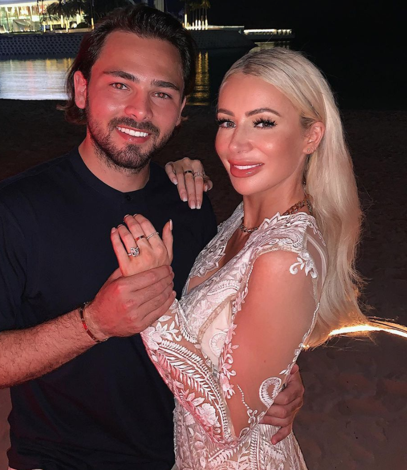 Olivia Attwood, Bradley Dack, engaged