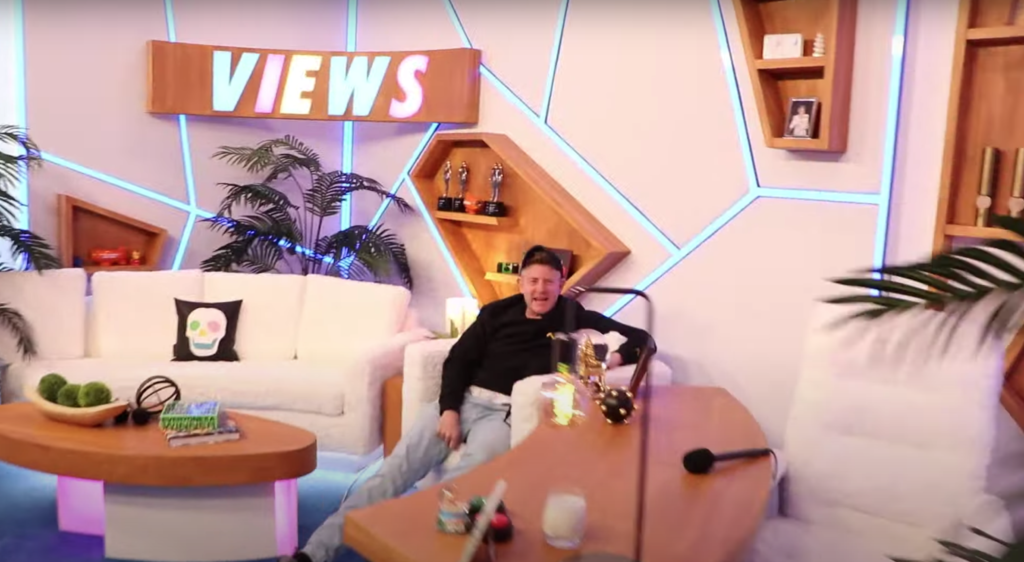 views podcast, jason nash, david dobrik's mansion