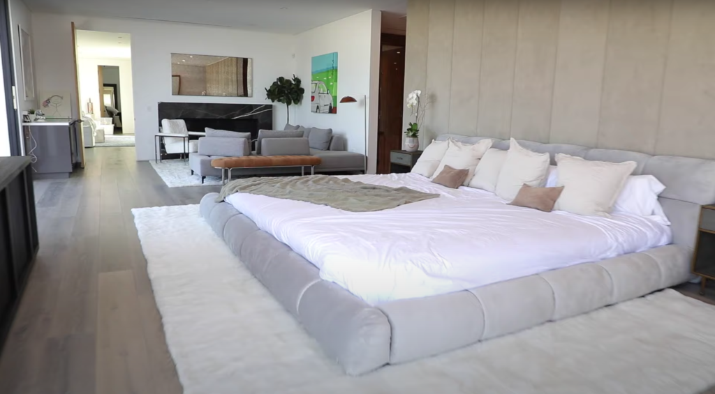 david dobrik's bedroom, mansion