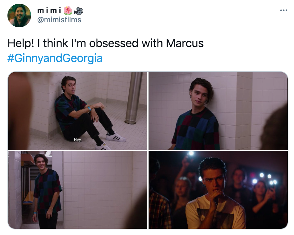 Ginny and Georgia, guys, Netflix, memes, meme, reactions, Twitter, Marcus