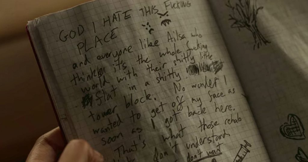 Behind Her Eyes, Netflix, ending, questions, explained, Rob, journal, book, notes