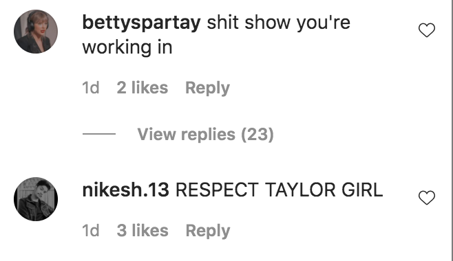 Ginny and Georgia, joke, hate, Instagram, Taylor Swift, fans, comment, Antonia Gentry