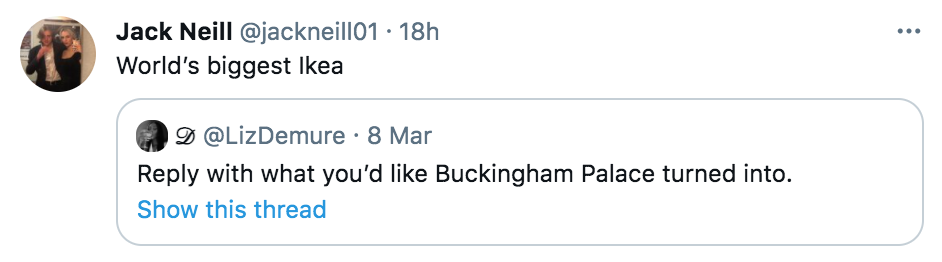 Buckingham Palace, memes, turned into, make, change, Harry and Meghan, interview, abolish, Monarchy, Twitter