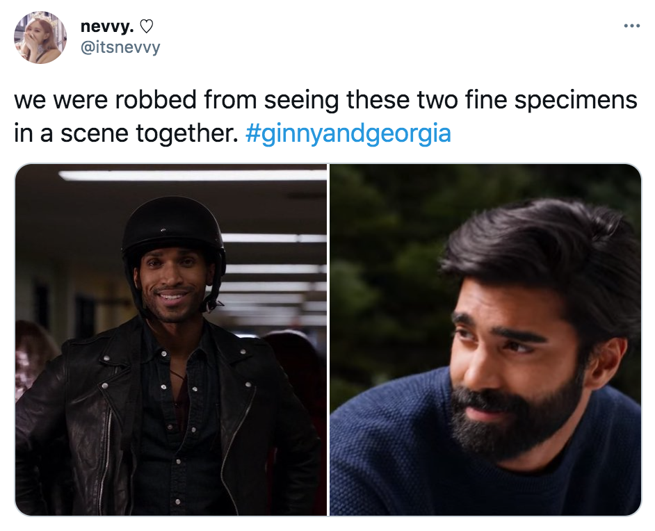 Ginny and Georgia, guys, Netflix, memes, meme, reactions, Twitter, Joe, Zion