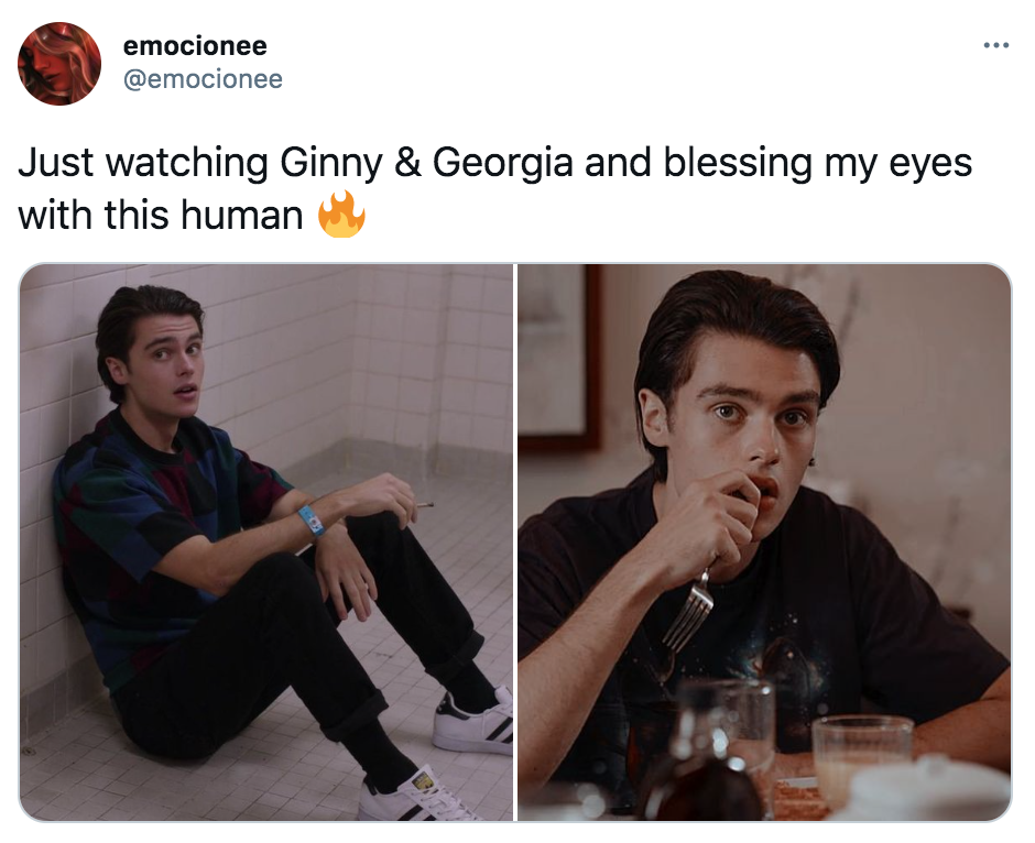 Ginny and Georgia, guys, Netflix, memes, meme, reactions, Twitter, Marcus