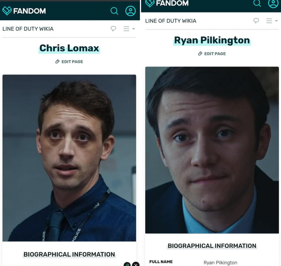Line of Duty, season six, episode one, clues, theories, BBC, easter eggs, Chris Lomax, Ryan Pilkington