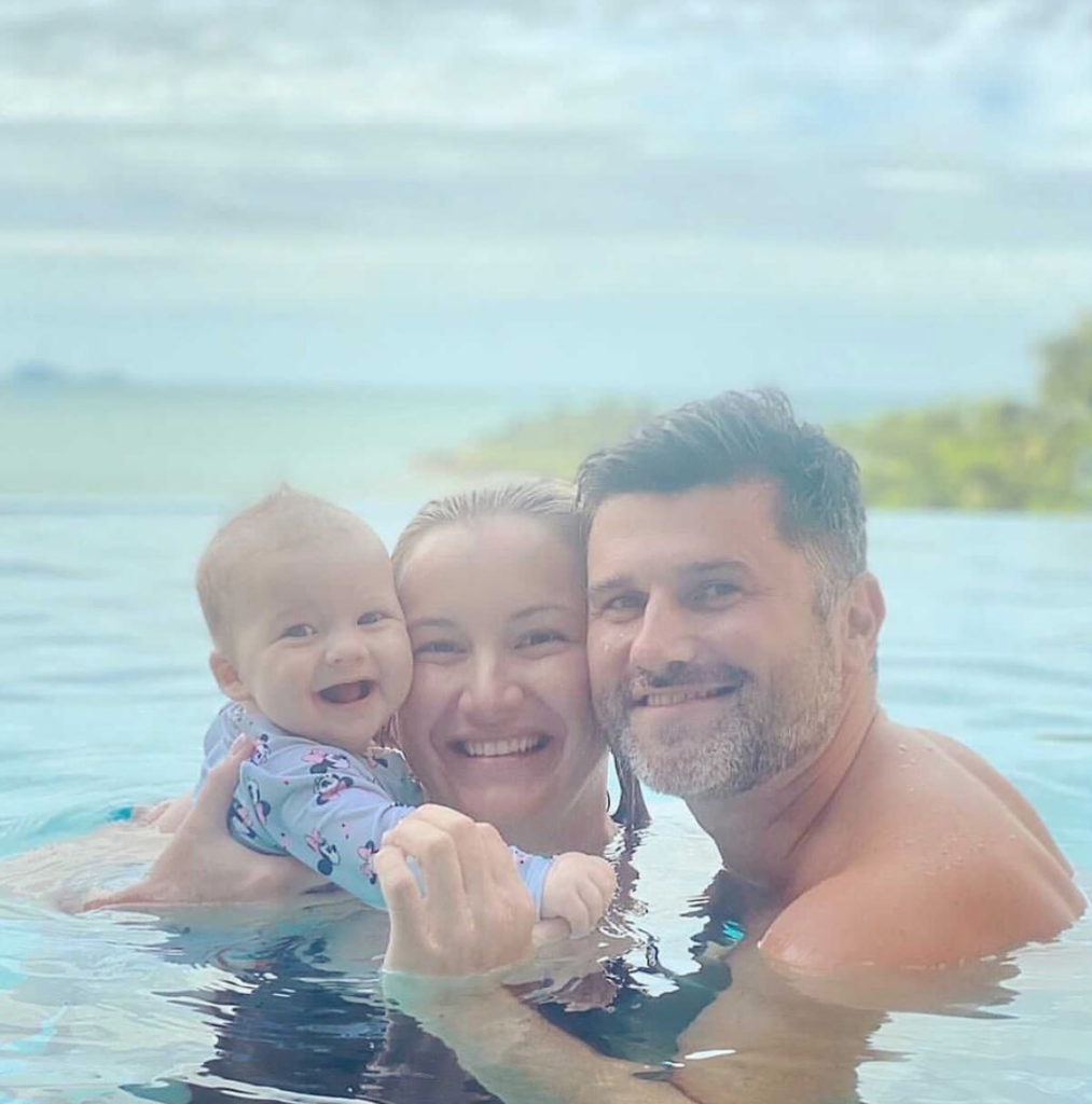 hannah-ferrier-below-deck-husband-baby-swimming-pool