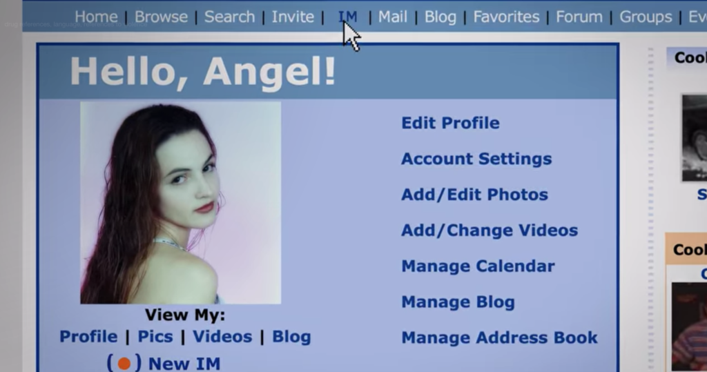 Angel, MySpace, profile, Jaimie McIntyre, Why Did You Kill Me, Netflix
