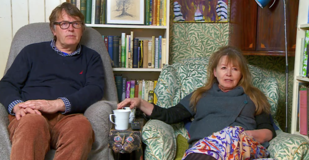 Giles and Mary, Gogglebox, cast, ages, real life, how old, age