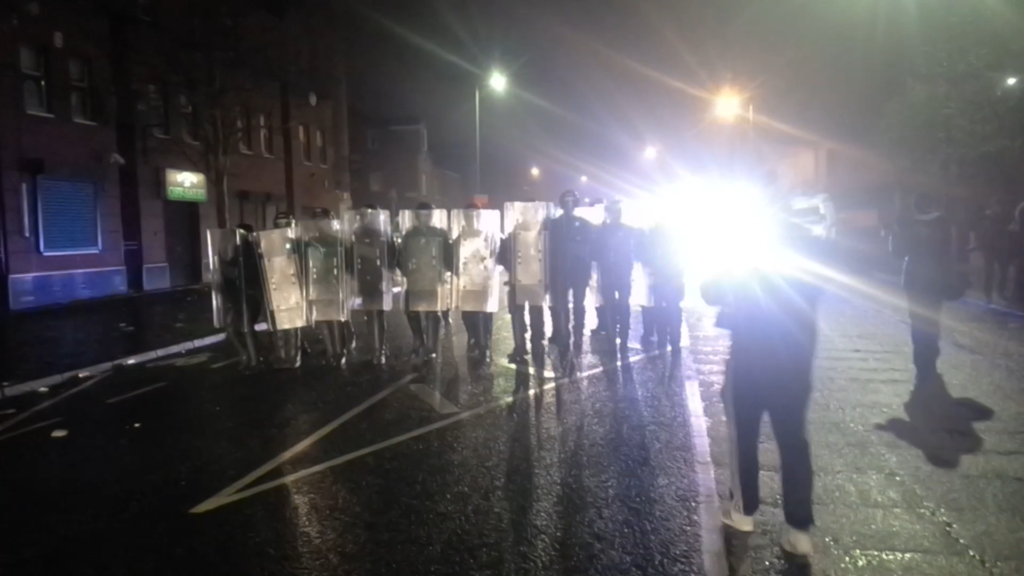 What is actually going on, in Northern Ireland, right now, what's happening