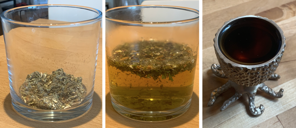 mugwort tea