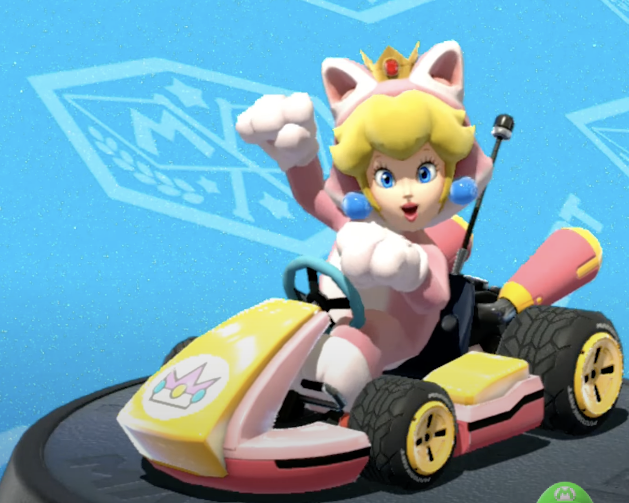 Cat Peach, Mario Kart