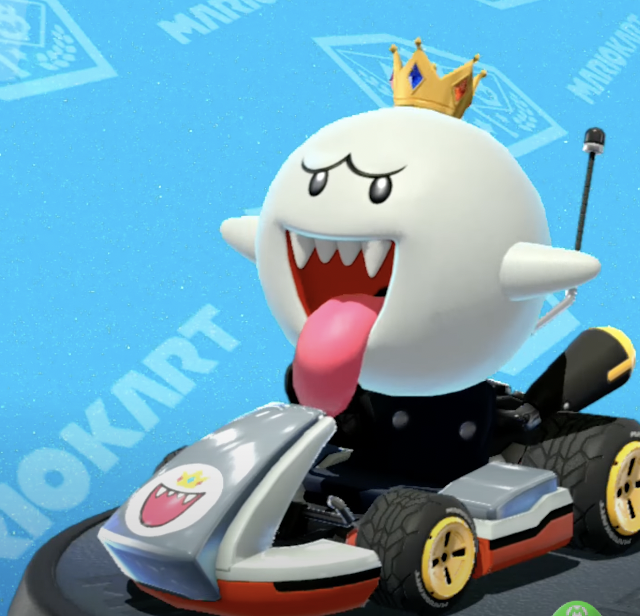 King Boo, Mario Kart