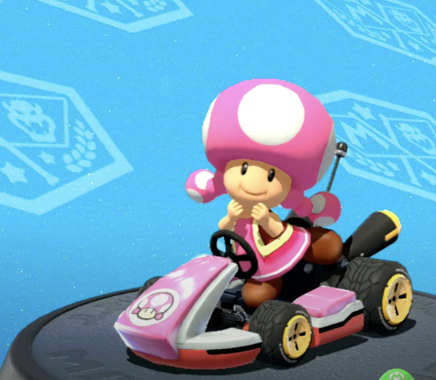 Toadette, Mario Kart