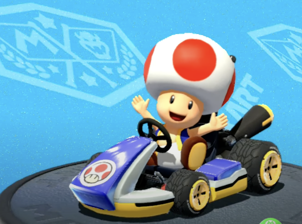 Toad, Mario Kart